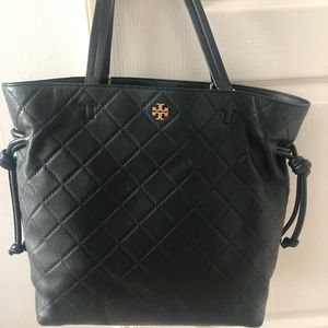 SOLD Tory Burch Georgia Slouchy Quilted Tote